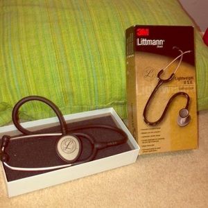 Black Littmann Stethescope Lightweight SE